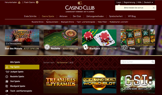 Casino Club Erfahrungsbericht