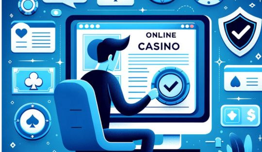 Eine Illustration, die die Sicherheit eines Online Casinos darstellen soll.