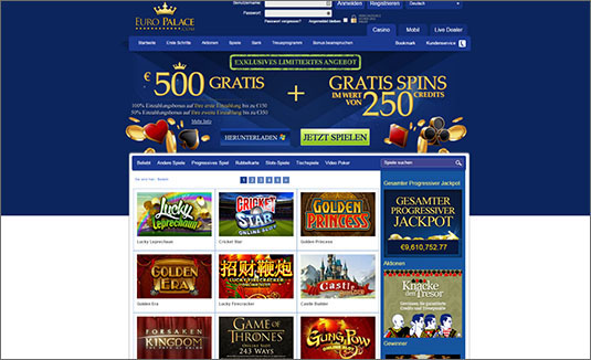 Euro Palace Casino Anmeldung