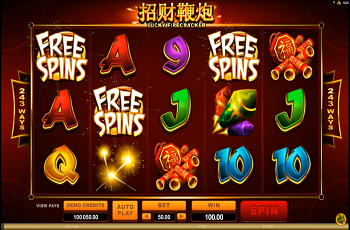 Der neue Microgaming-Slot Lucky Firecracker.