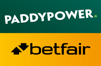 Das Logo des britischen Wettanbieters Paddy Power Betfair.